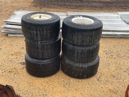 2123 - 6 - GOLF CART TIRES & WHEELS