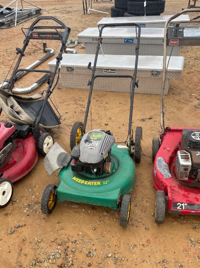 2169 - WEED EATER, LAWN MOWER, PUSH MOWER