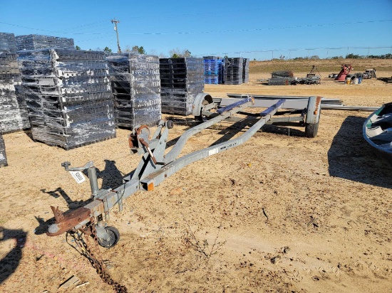 2516 - 16' GALVANIZED BOAT TRAILER