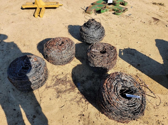 2561 - 5 - ROLLS OR BARBED WIRE