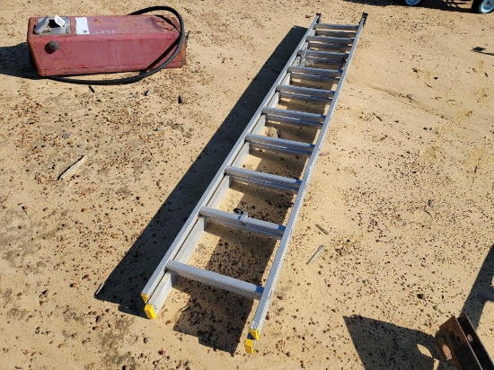 2575 - 16' ALUMINUM EXTENSION LADDER