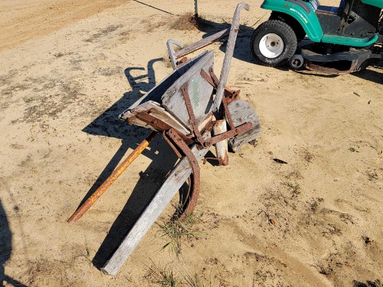 2601 - OLD ANTIQUE MULE PLOW AND PLANTER