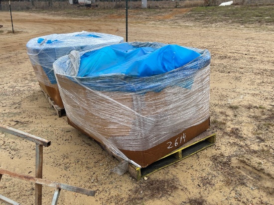 2614 - 2 - PALLETS OF ELECTRICAL PARTS