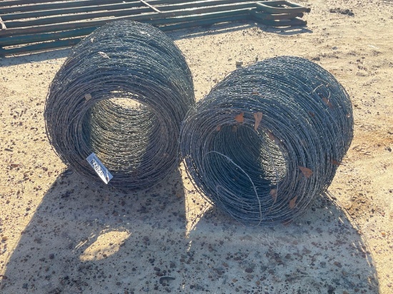 2728 - 2 - ROLLS OF BARBED WIRE