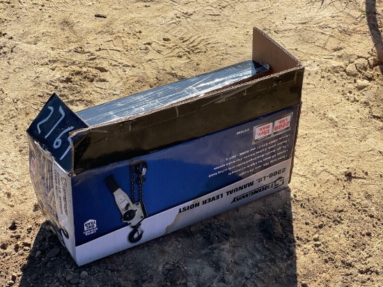 2769 - NEW - STRONG WAY 2200 LB HOIST
