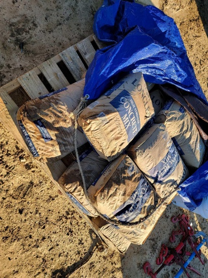 2797 - 10 - BAGS OF 80LBS CONCRETE MIX