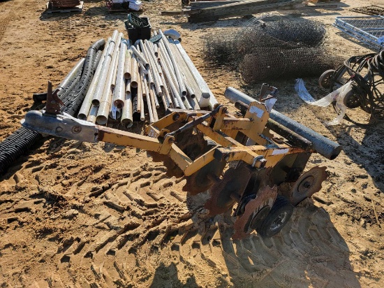2816 - 2 - ROW KING KUTTER 3 FT HARROW