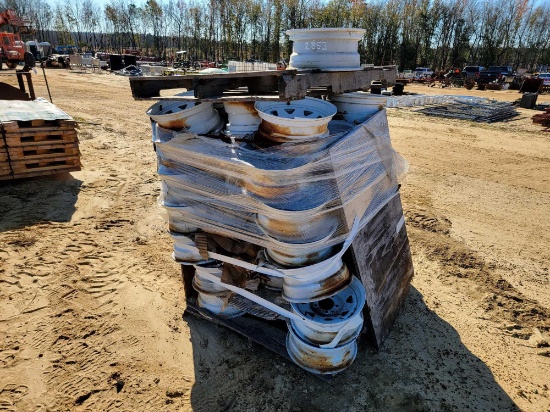 2853 - PALLET OF 5 - LUG RIMS