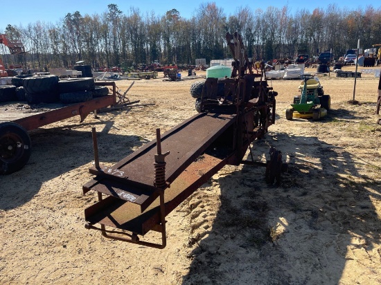 2873 - ANTIQUE SQUARE HAY BALER