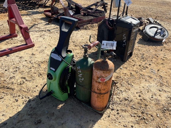 2928 - TORCH SET & PRESSURE WASHER