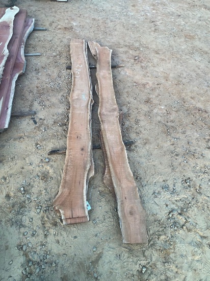 2963 - 4 - PIECES OF ROUGH CUT CHERRY