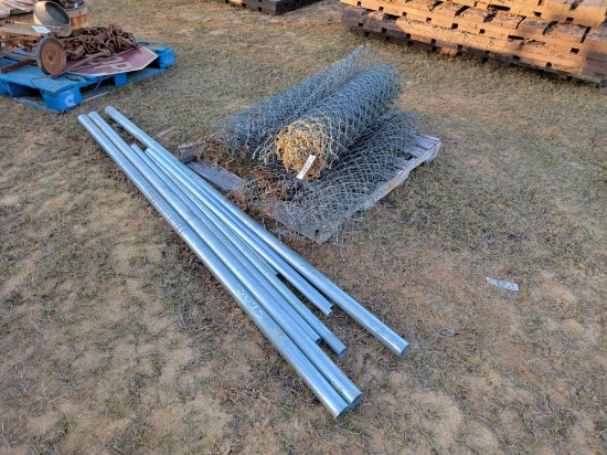 MISCELLANEOUS CHAIN LINK FENCE & POST