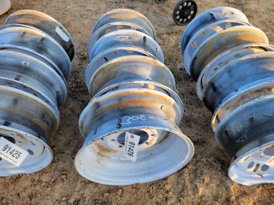 SET OF 4 - 8 LUG RIMS