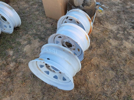 SET OF 4 - 5 LUG RIMS