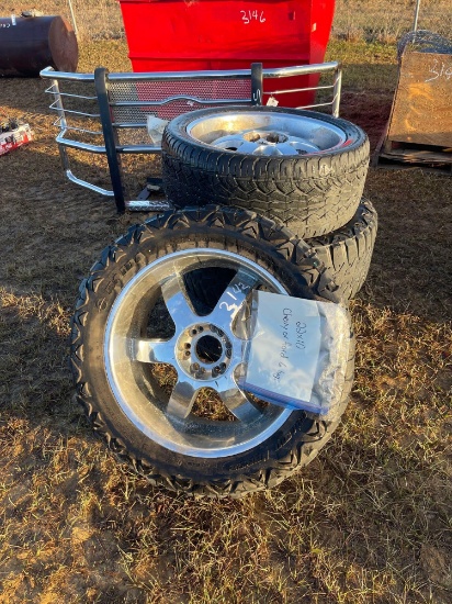 4 - OHTSU TIRES & RIMS