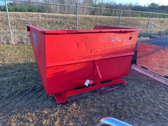 2 1/2 YARD TRASH DUMPSTER