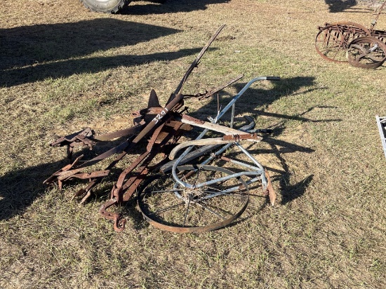 PUSH PLOW AND MULE PLOWS