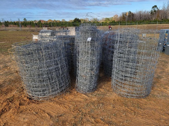9 - PIECES OF ROLL FENCE