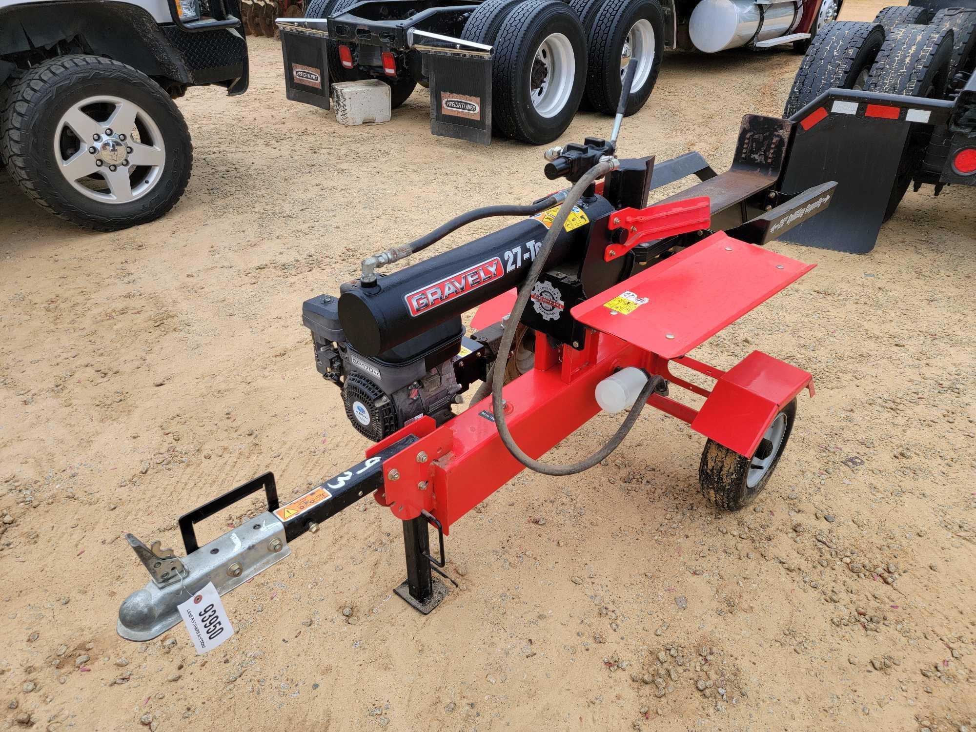 Gravely online log splitter