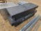 2673 - 1 - ALUMINUM TOOL BOX & 1 - PLASTIC BOX