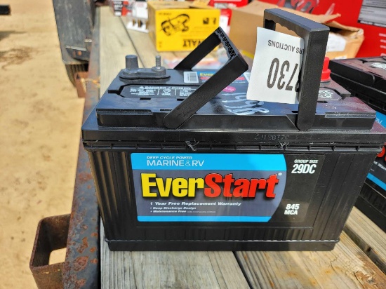 1998 - NEW EVERSTART MARINE BATTERY