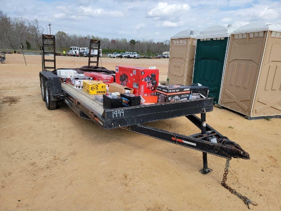 1999 - 6'8" x 18' DOVE TAIL TRAILER