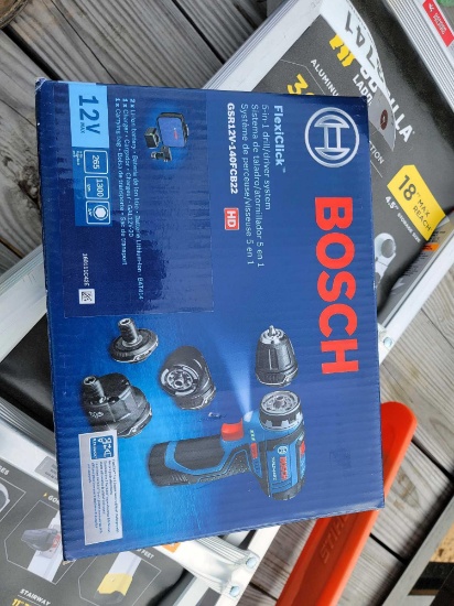 2055 - NEW BOSCH 12V 5-IN-1 DRILL DRIVER