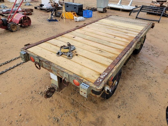 2062 - 4' X 9' ARMY TRAILER