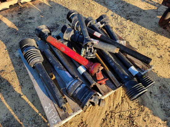2176 - PALLET OF MISC. 1/2 PTO SHAFTS