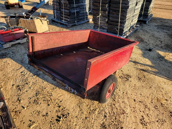 2177 - PULL BEHIND YARD TRAILER