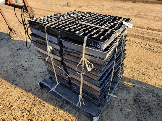2181 - 48 - TRAYS OF SEEDLING CUPS