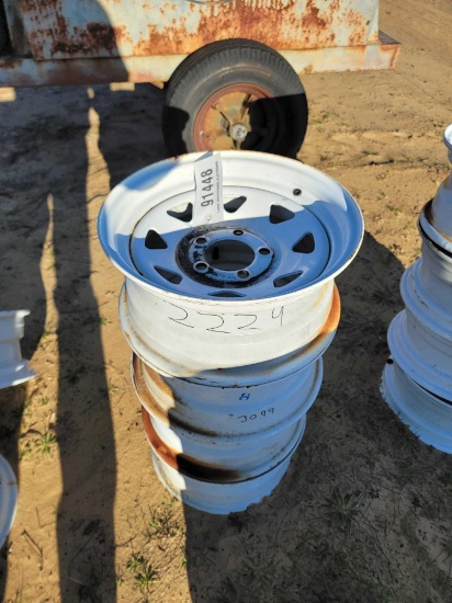 2229 - SET OF 4 - 5 LUG RIMS
