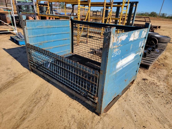 2320 - STEEL PARTS BASKET