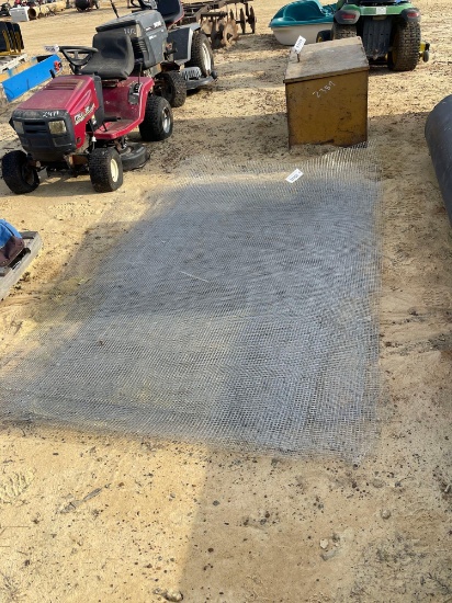2391 - 10 PC. OF 4' X 8' STAINLESS HARDWARE CLOTH