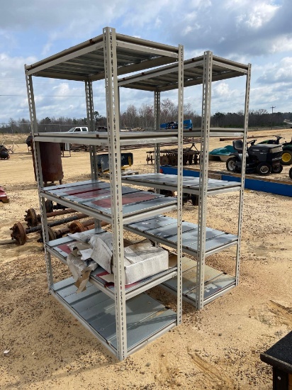 2427 - METAL SHELVING