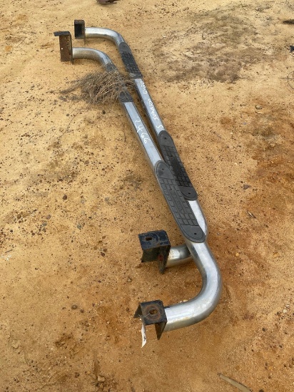 2466 - 2 - STEP RAILS FOR CHEVY 3500
