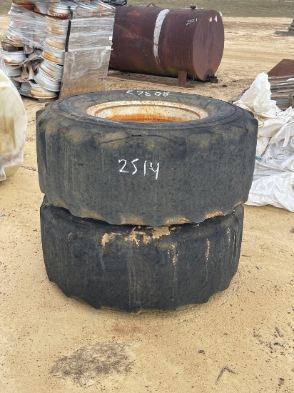 2514 - 2 - TRACTOR TIRES & RIMS