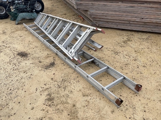 2573 - 3 - ALUMINUM LADDERS