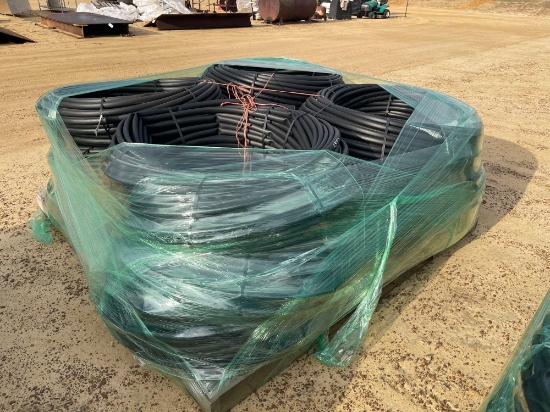 2597 - 6000 FT 60 1" BLACK NETAFIM PLASTIC PIPE