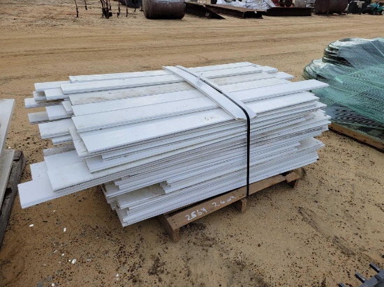 2604 - 2 - PALLETS OF VINYL FENCING