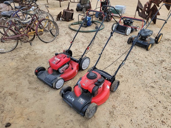 2614 - 2 - SELF PROPELLED PUSH MOWERS