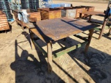 2341 - STEEL WORK TABLE