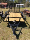 232 - NEW - 5 X 10 TRAILER WITH GATE