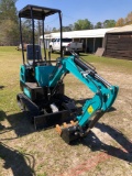 246 - ABSOLUTE - NEW AGI INDUSTRIAL QH12 EXCAVATOR