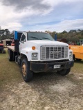 555 - 1994 GMC TOP KICK FLAT BED DUMP TRUCK