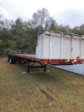 643 - 1998 FONTAINE FLT FLAT BED TRAILER