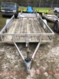 879 - CARRY ON 6 X 10 ALUMINUM TRAILER