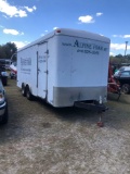 942 - 7 X 20 ENCLOSED TRAILER