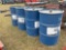 3 - 55 GALLON BARRELS WITH LIDS