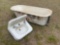 2759 - CAST IRON BATH TUB AND SINK